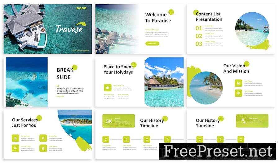 Travese - Business Keynote Template FRSAFGE