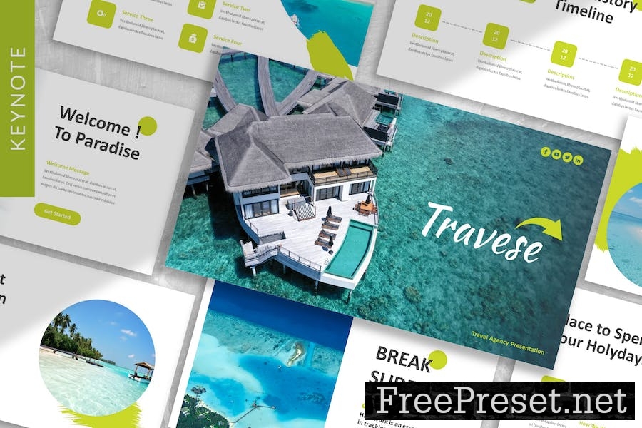 Travese - Business Keynote Template FRSAFGE