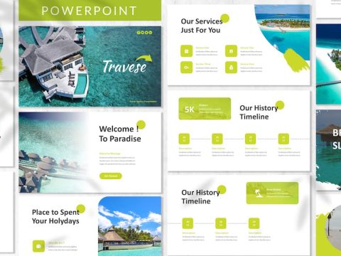 Travese - Business Powerpoint Template XUH4NNL