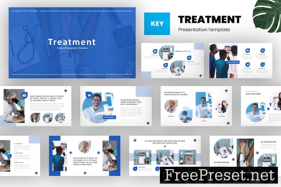 Treatment Medical Keynote Template T8D5MJU