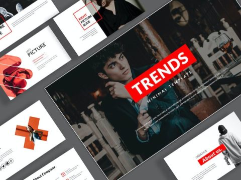 Trends Creative Powerpoint Template 7X5JQ7S