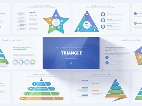 Triangle - PowerPoint Infographics Slides J927GVV