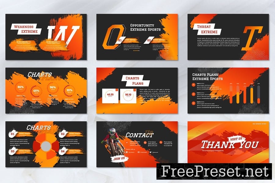 Trizera - Extreme Sport Keynote Templates 6GQZJ87