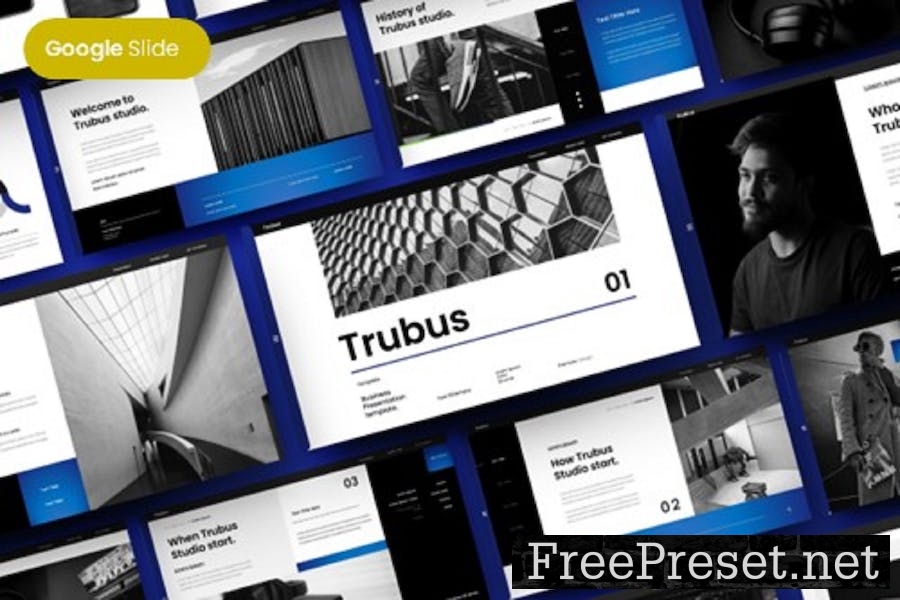 Trubus - Business Google Slide Template 4MKNQHX