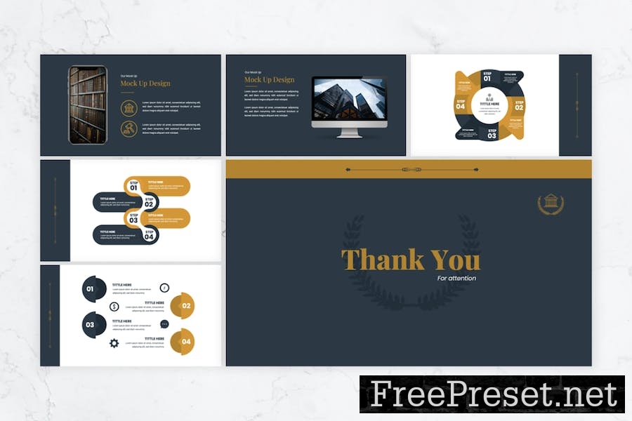 Trust - Lawyer Keynote Template 3786C9S