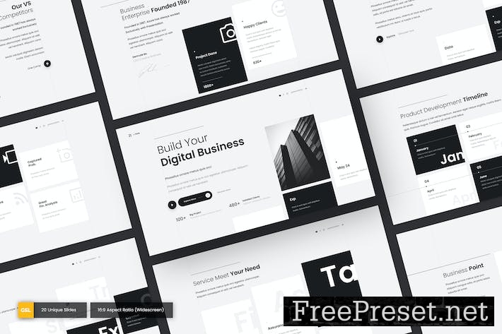 TuTone - Business Google Slides Template MDJ2VET