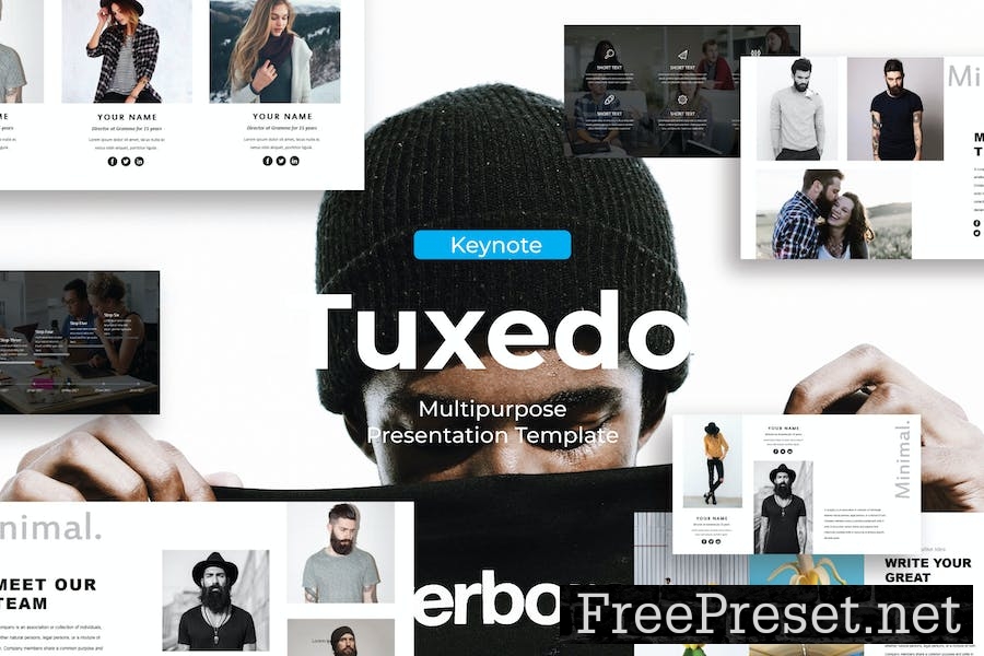 Tuxedo - Keynote Template U4J2GQN