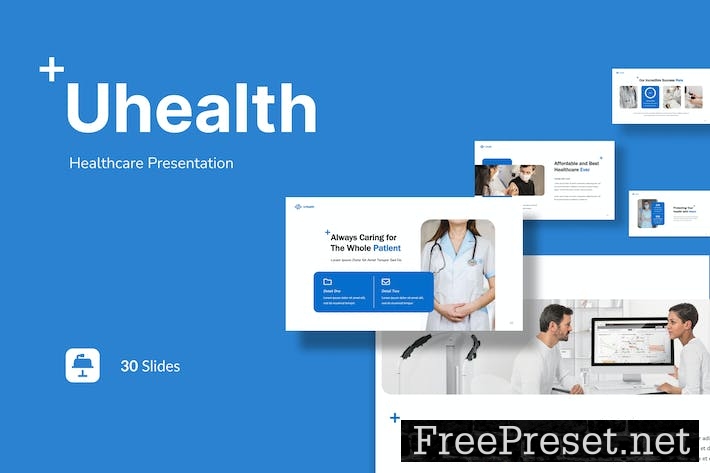 Uhealth - Healthcare Presentation Keynote G5XPE32