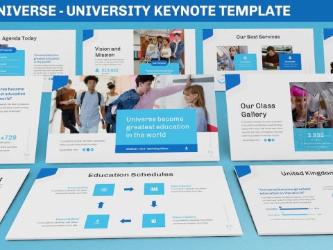 Universe - University Keynote Template GM6QSJQ