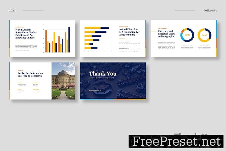 University and Education Google Slides Template 7VDARGR