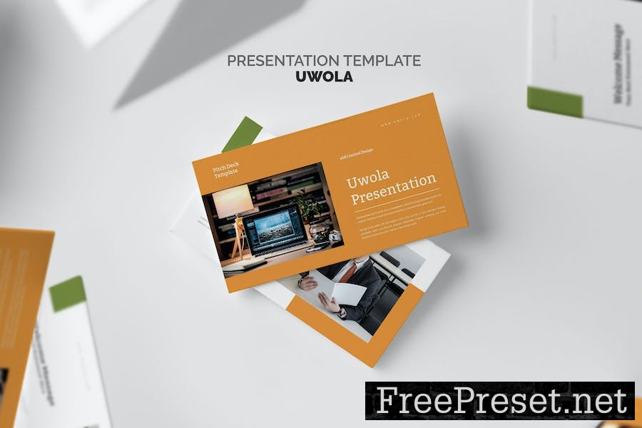 Uwola : Pitch Deck Business Keynote Template 5FWJAS5