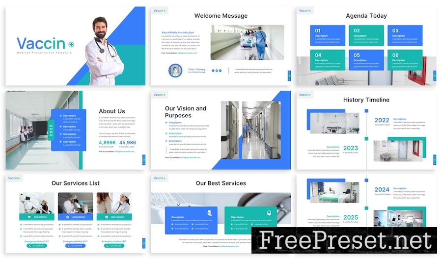 Vaccin - Medical Keynote Template AZGDZ5P