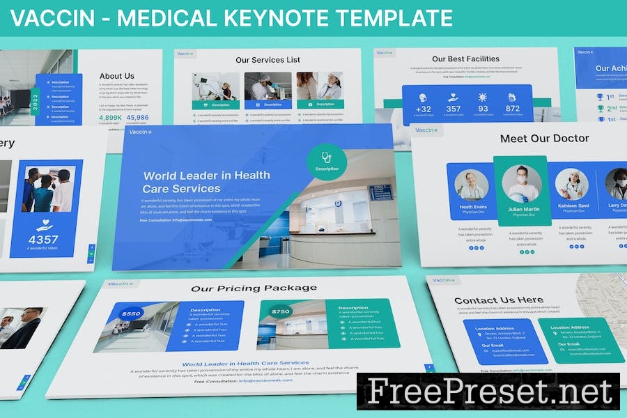 Vaccin - Medical Keynote Template AZGDZ5P