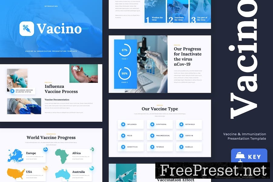 Vacino - Vaccine & Immunization Keynote Template ZDLEFHG