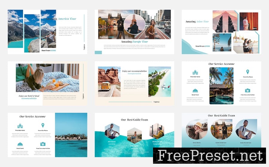 Vaganza – Travel Agency Keynote Template VZYT6YG