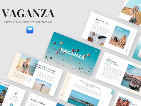 Vaganza – Travel Agency Keynote Template VZYT6YG