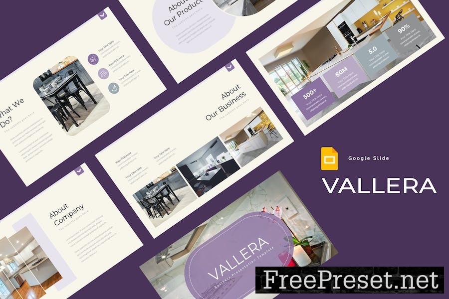 Vallera - Google Slide Template JD3NKAC