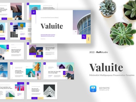 Valuite - Minimalist Keynote Template