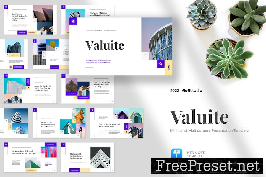 Valuite - Minimalist Keynote Template