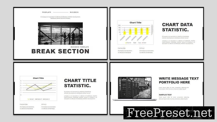 Vanderley - Business Presentation Keynote Template YKCQMB8