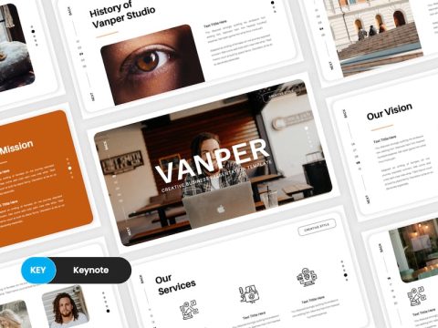 Vanper - Creative Keynote Template 95EDRRQ