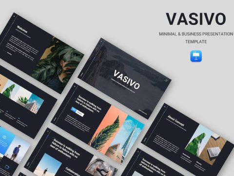 Vasivo - Minimal Creative Business Keynote ATCXU83