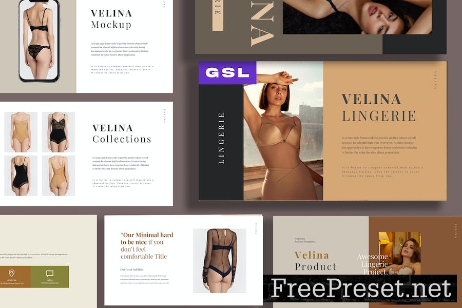 Velina Lingerie Keynote