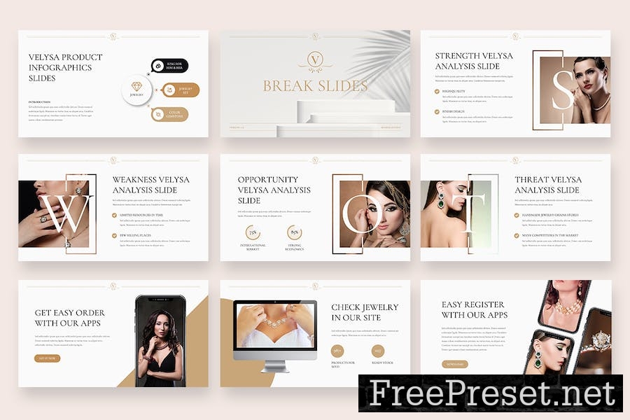 VELYSA - Jewelry Keynote Template TJ6J2DA