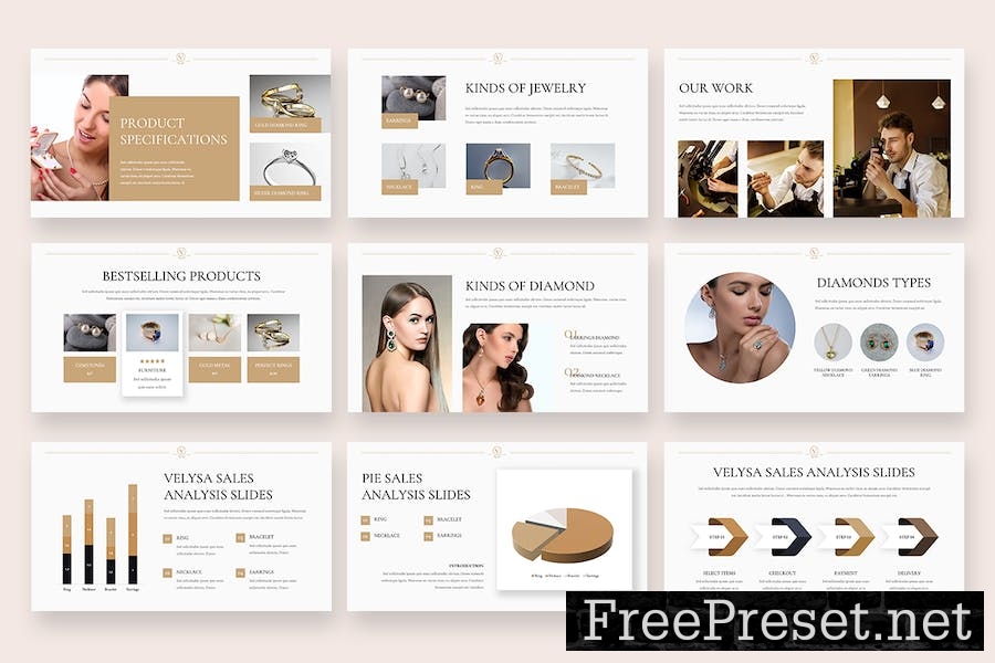 VELYSA - Jewelry Keynote Template TJ6J2DA