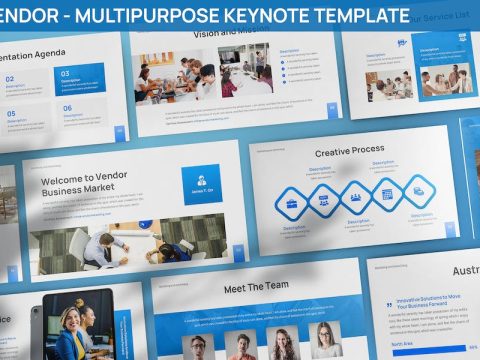 Vendor - Multipurpose Keynote Template TZ4NGKD