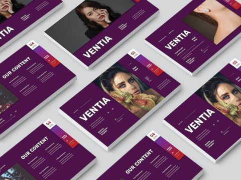 Ventia - Business Presentation Keynote Template TAH9AN9