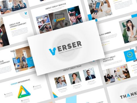 Verser - Finance Presentation Template WV2S9FG