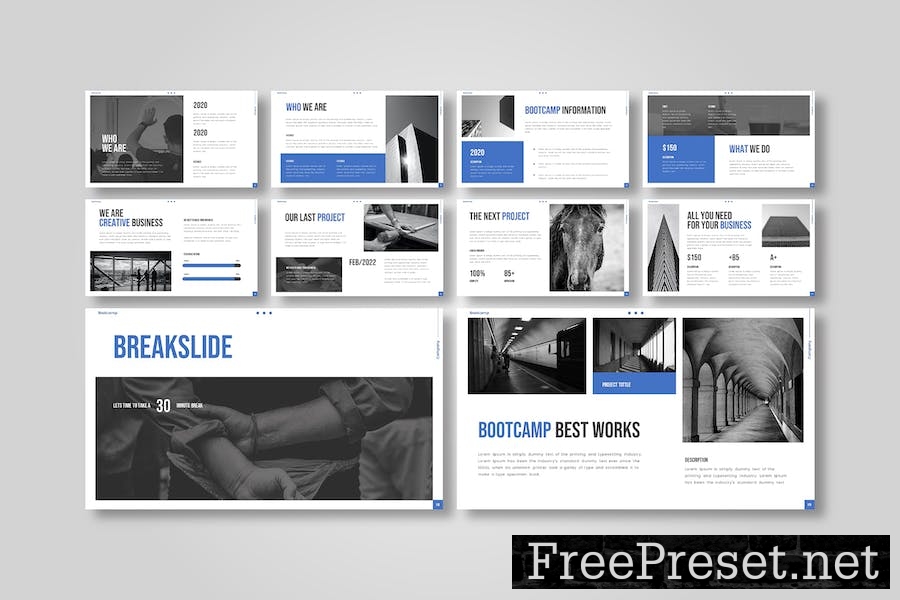 Vg Bootcamp Business Presentation Template 6WW7UT7