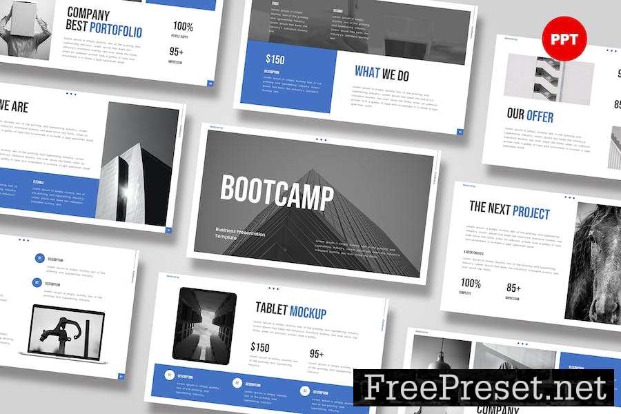 Vg Bootcamp Business Presentation Template 6WW7UT7