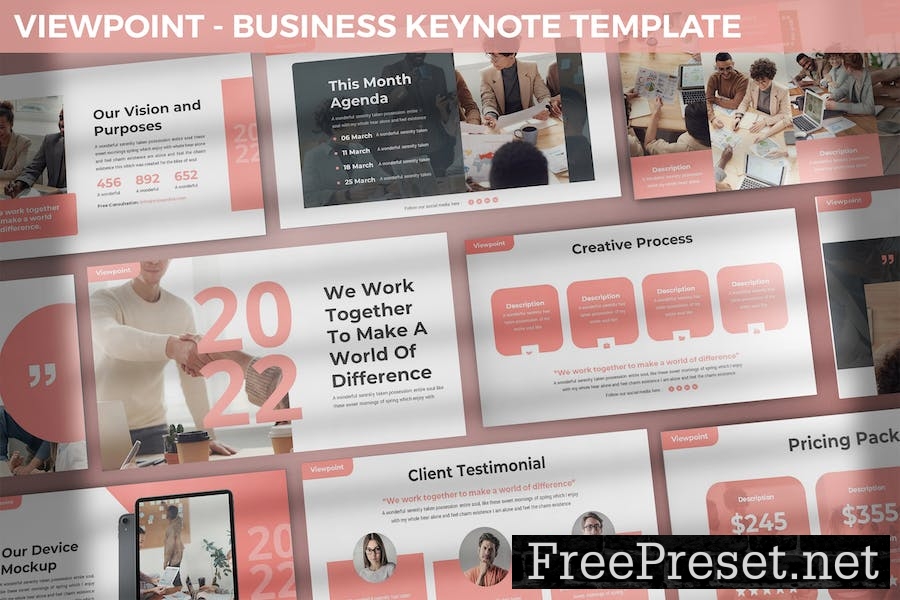 Viewpoint - Business Keynote Template 7HSYYJW