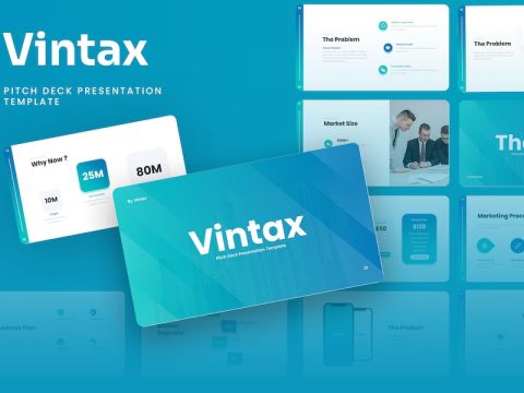 Vintax - Multipurpose Pitch Deck Google Slides