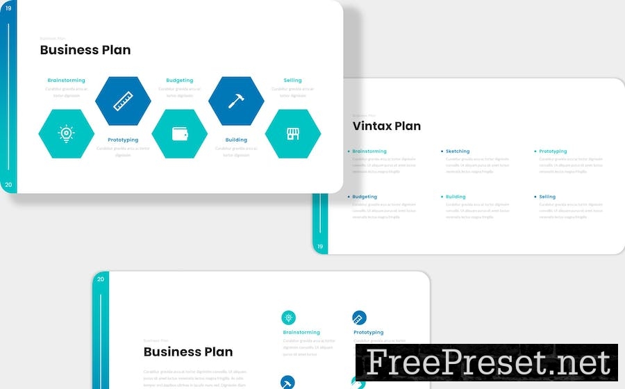 Vintax - Multipurpose Pitch Deck Keynote Template GV27PEV