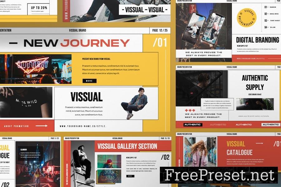 Vissual Urban Fashion Keynote Template JLMALX2