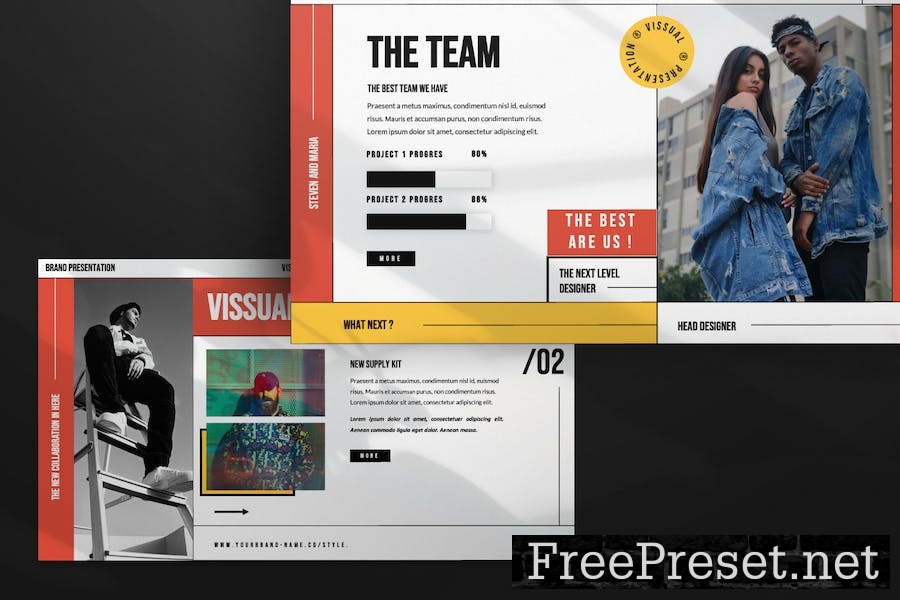 Vissual Urban Fashion Keynote Template JLMALX2