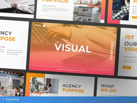 Visual Keynote Presentation Template 6LA8AUV