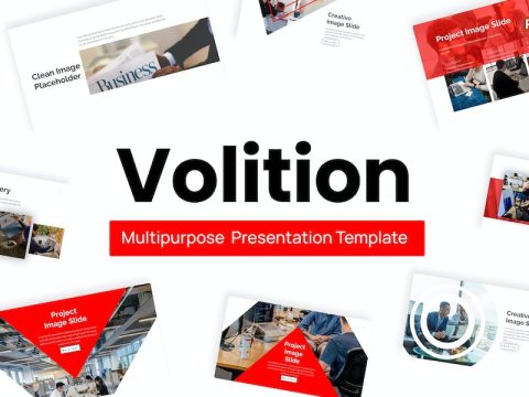 Volition Red Modern Multipurpose PowerPoint U3QNYCS