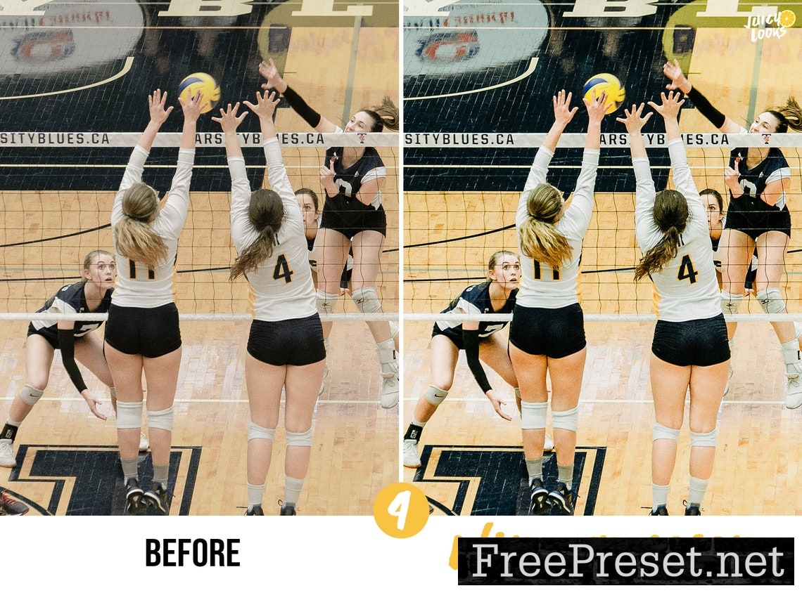Volleyball Lightroom Presets Photoshop
