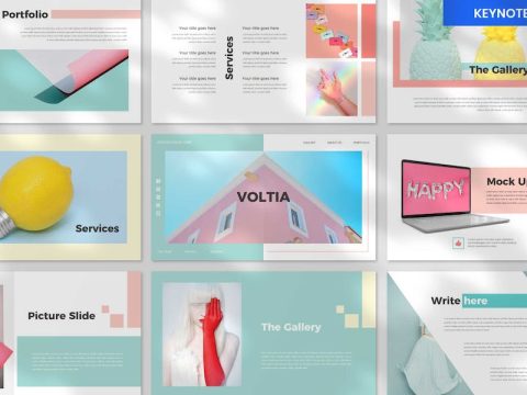 Voltia Minimal Keynote Presentation Template 2LBVYM7