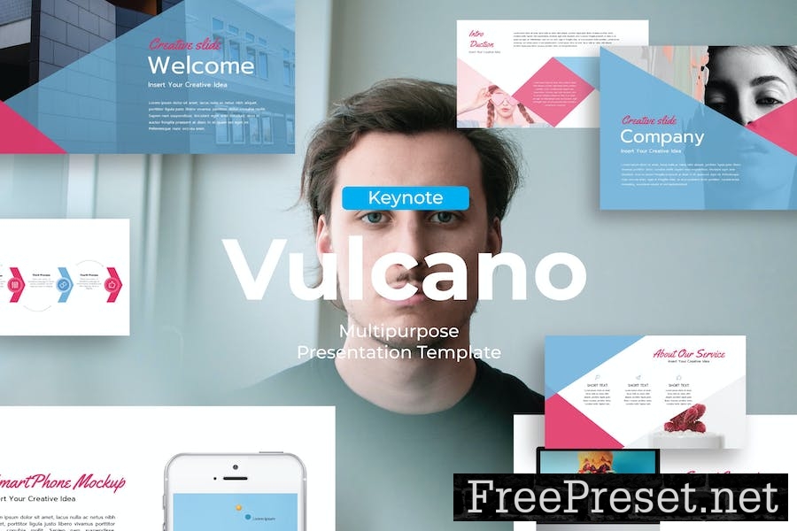 Vulcano - Keynote Template 4QBWRGW