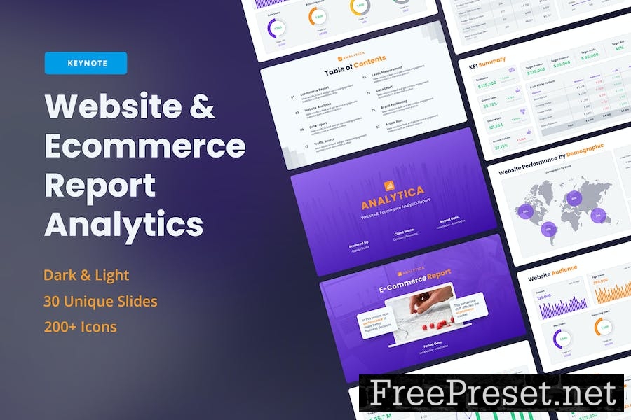 Website & Ecommerce Keynote Analytics WX9Q7HR