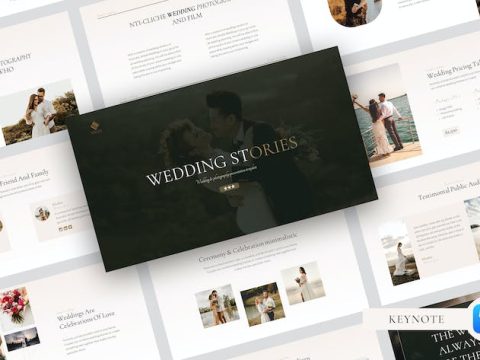 Wedding Stories Keynote Template