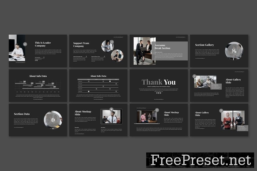 Wehera - Multipurpose Google Slides Template NRP4LE4