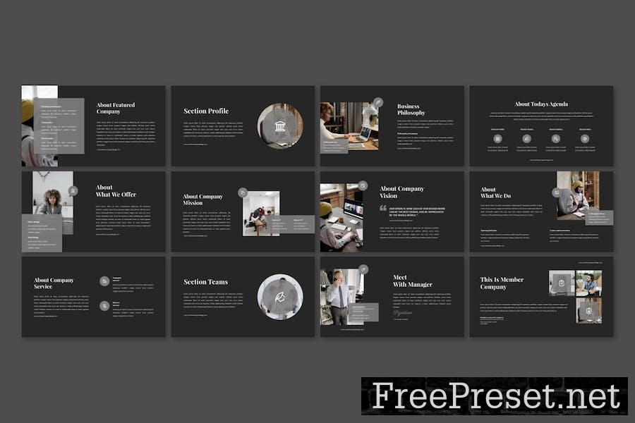 Wehera - Multipurpose Google Slides Template NRP4LE4