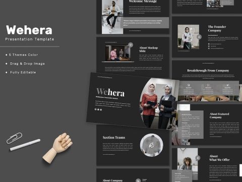 Wehera - Multipurpose Keynote Template Y9K9PSL