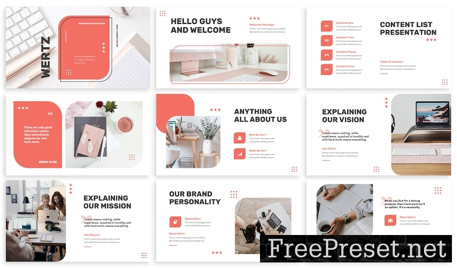 Wertz - Business Keynote Template 4F3DUWV